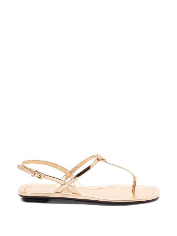  Prada Prada Leather Thong Sandals 