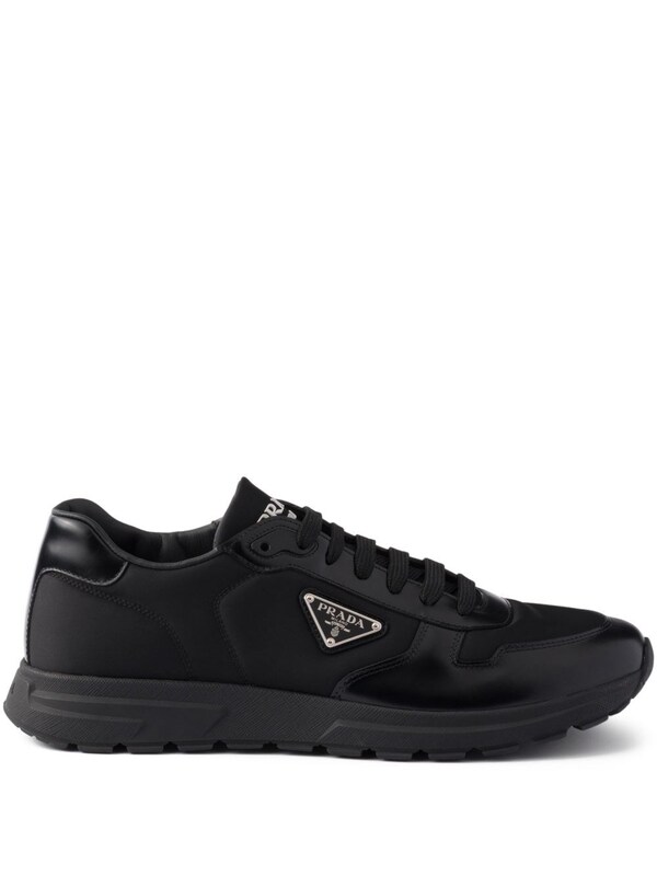  Prada Prada Prax 01 Re-nylon And Leather Sneakers 