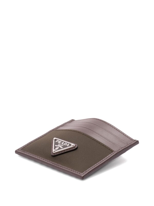  Prada Prada Re-nylon And Leather Card Case 
