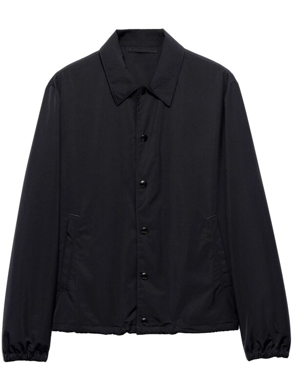  Prada Prada Wool Caban Coat 