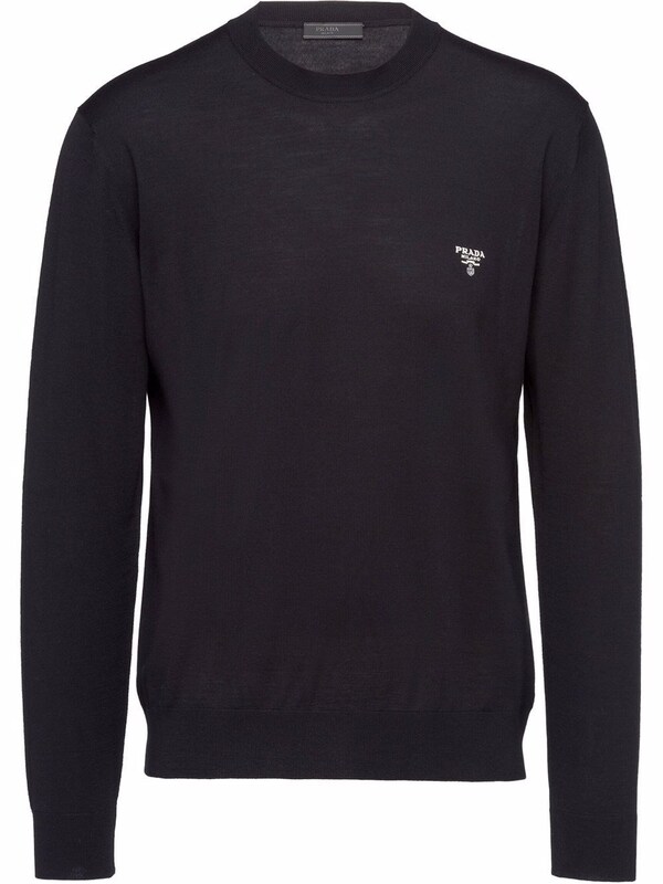  Prada Prada Wool Crewneck Sweater 