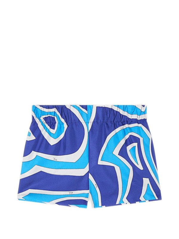  Pucci Pucci Printed Silk Shorts 