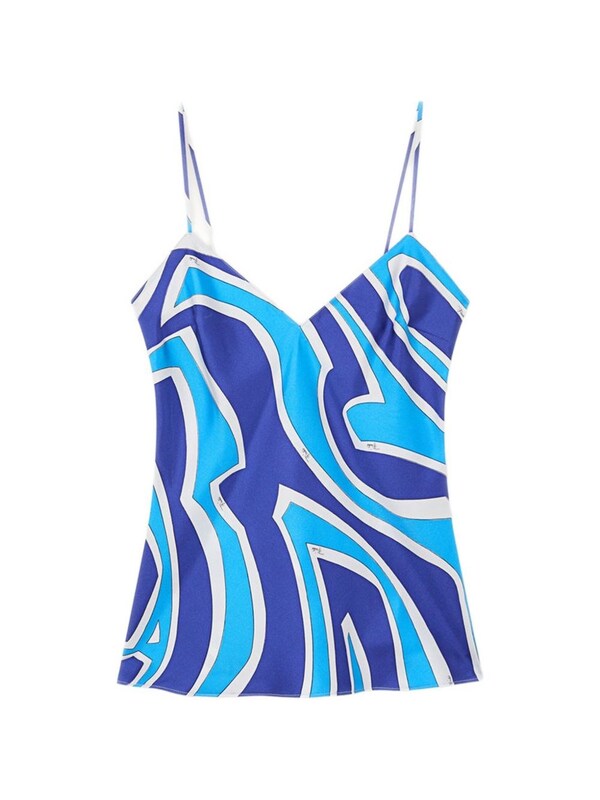  Pucci Pucci Printed Silk Top 
