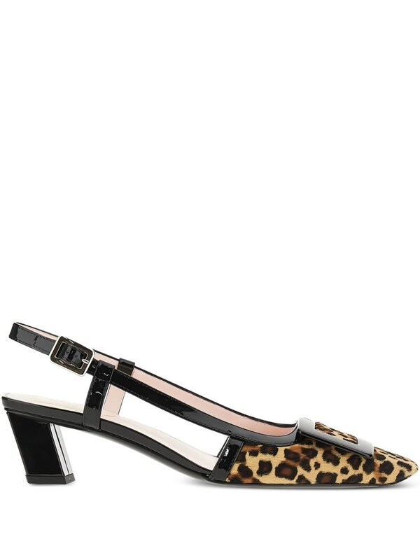  Roger Vivier Roger Vivier Belle Vivier Pony Slingback Pumps 
