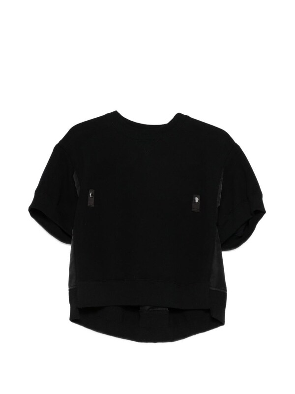  Sacai Sacai Cotton And Nylon Top 