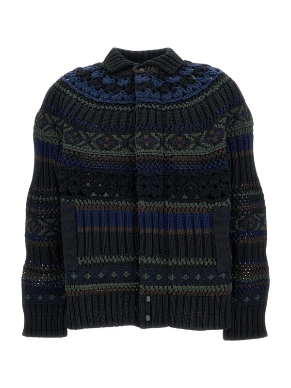  Sacai Sacai Knitted Jacket 