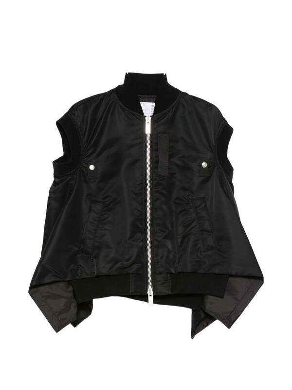  Sacai Sacai Nylon Zipped Vest 