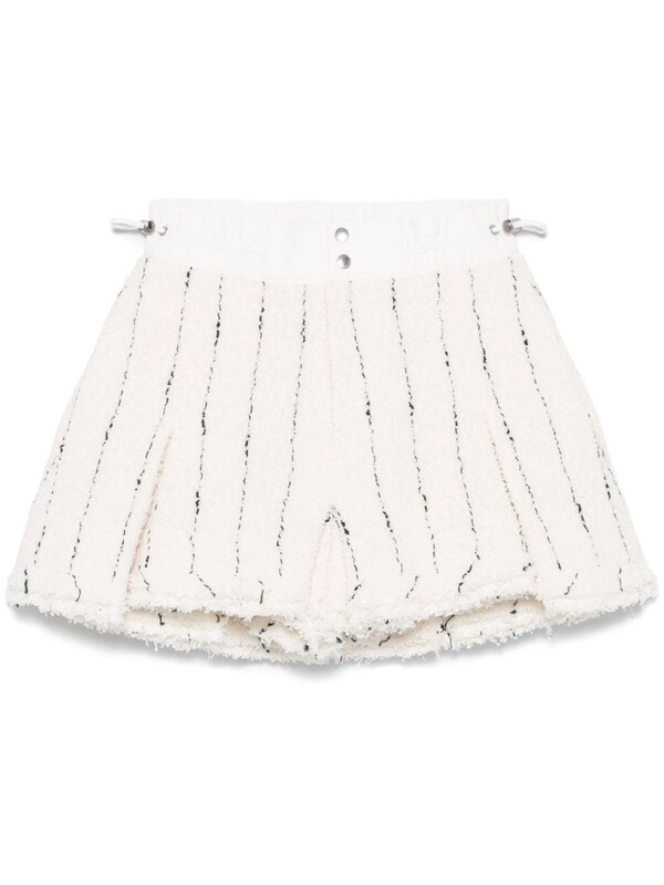  Sacai Sacai Tweed Shorts 