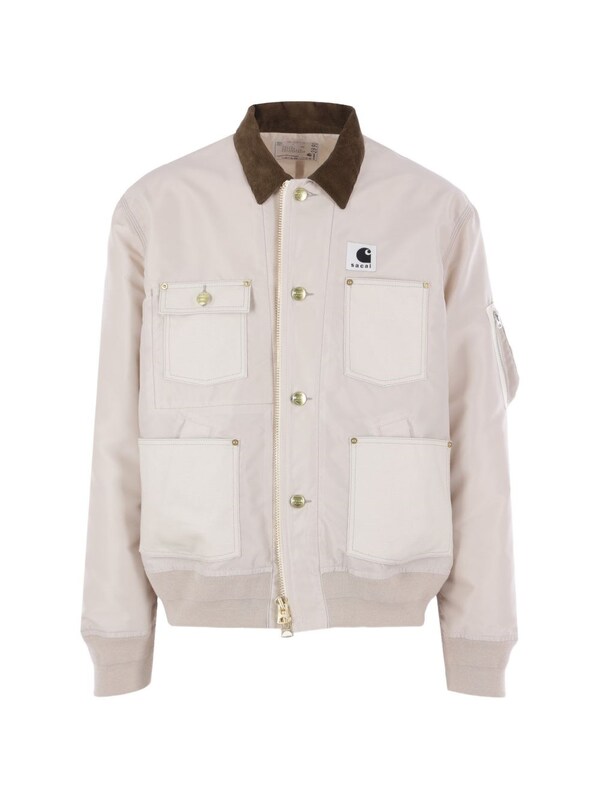  Sacai X Carhartt Wip Sacai X Carhartt Wip Nylon Multi-pocket Jacket 