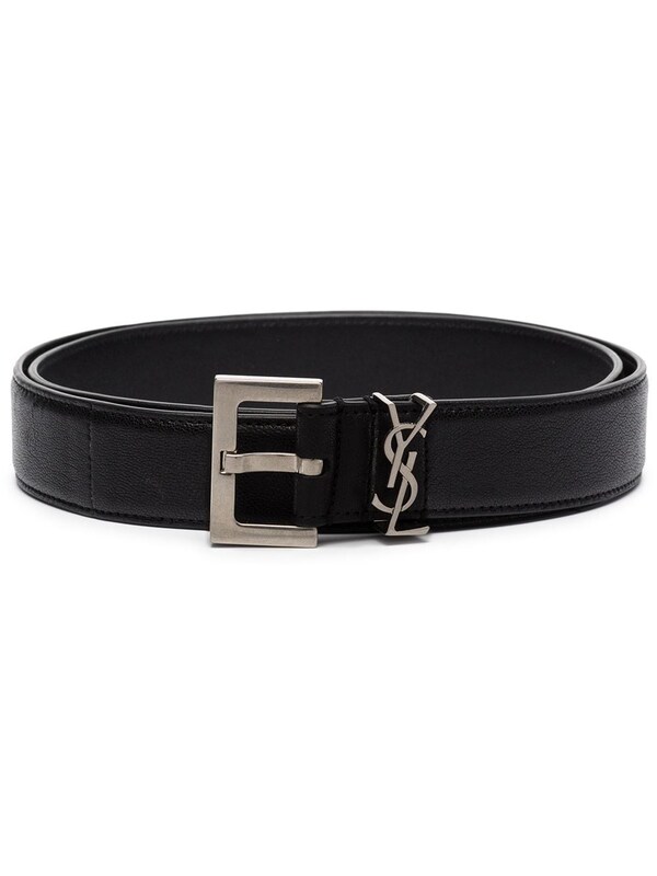  Saint Laurent Saint Laurent Belt With Logo Buckle 
