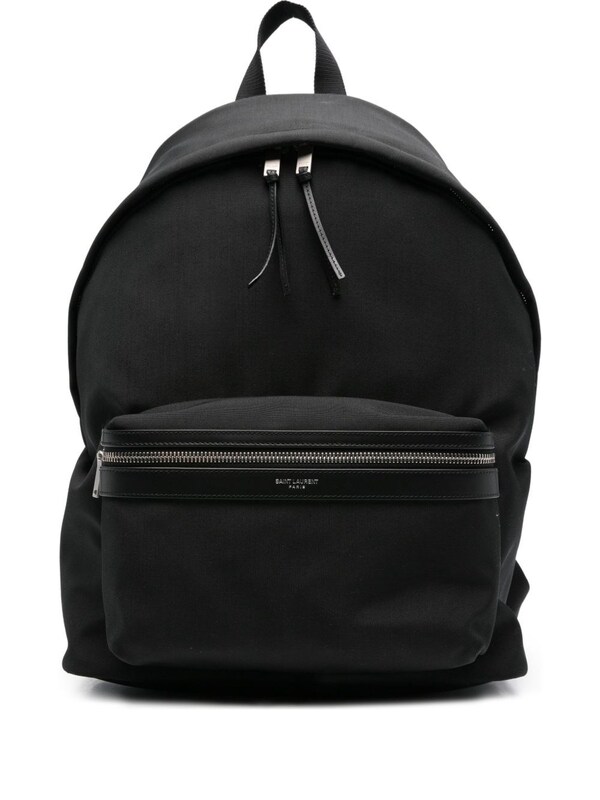 Saint Laurent Saint Laurent City Canvas Backpack 
