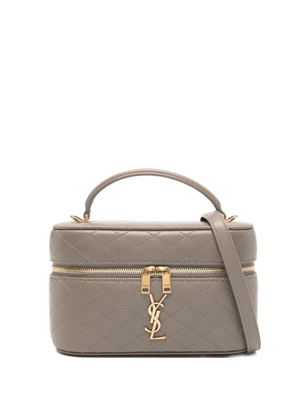  Saint Laurent Saint Laurent Gaby Leather Vanity Case 