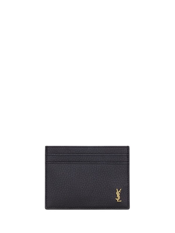  Saint Laurent Saint Laurent Tiny Cassandre Card Holder 