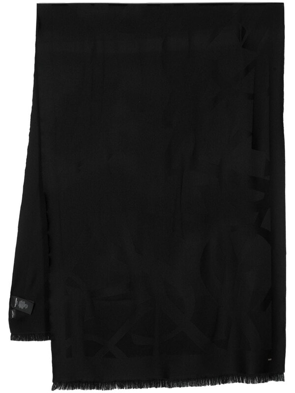  Saint Laurent Saint Laurent Wool Scarf 