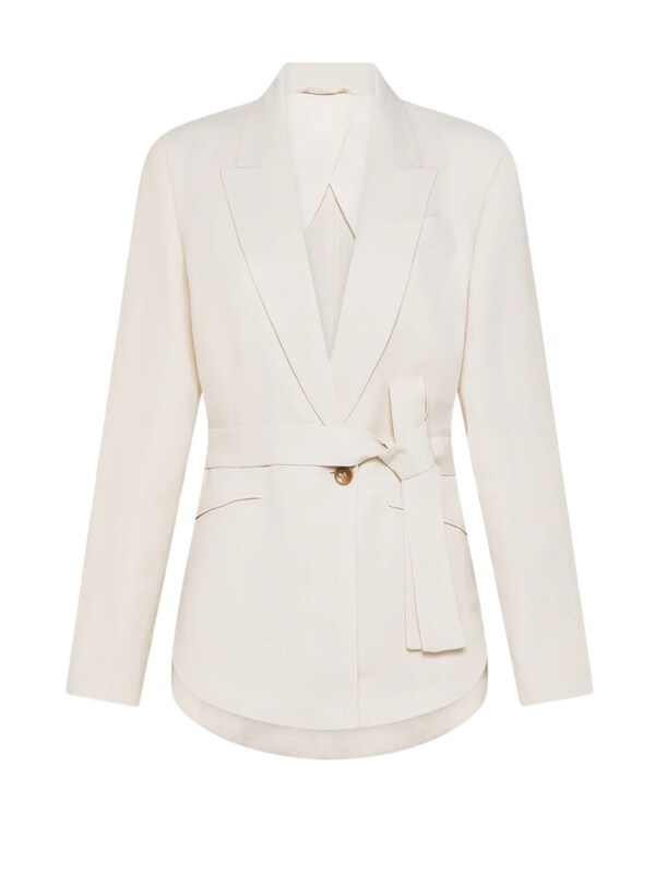  Seventy Seventy Jacket With Sash At The Waist 