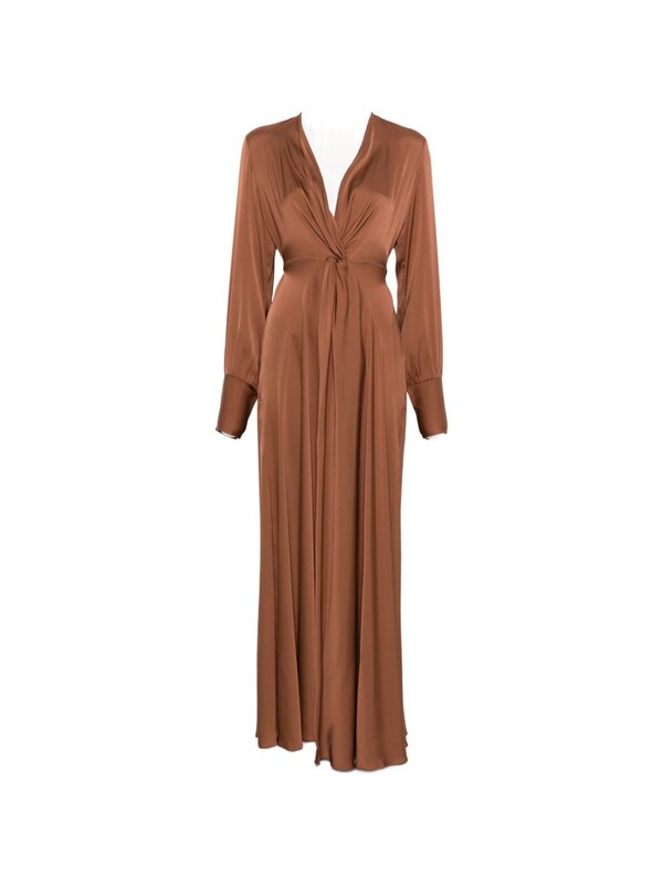  Silk95five Silk95five Palm Beach Silk Maxi Dress 