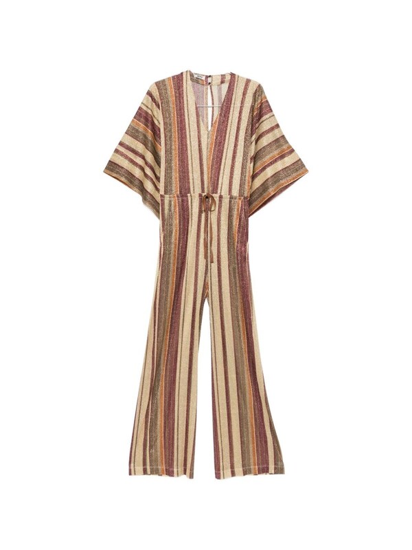  Siyu Siyu Striped Long Jumpsuit 
