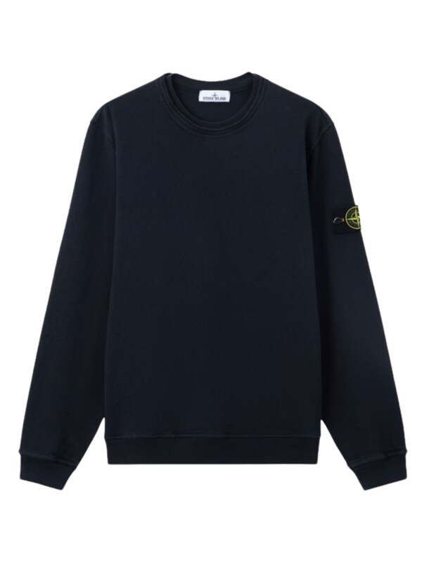  Stone Island Stone Island Crew Neck Sweater With Logo 