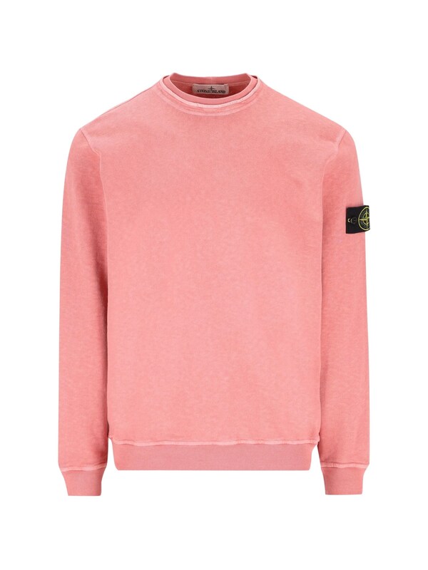 Stone Island Stone Island Crew Neck Sweater With Logo 