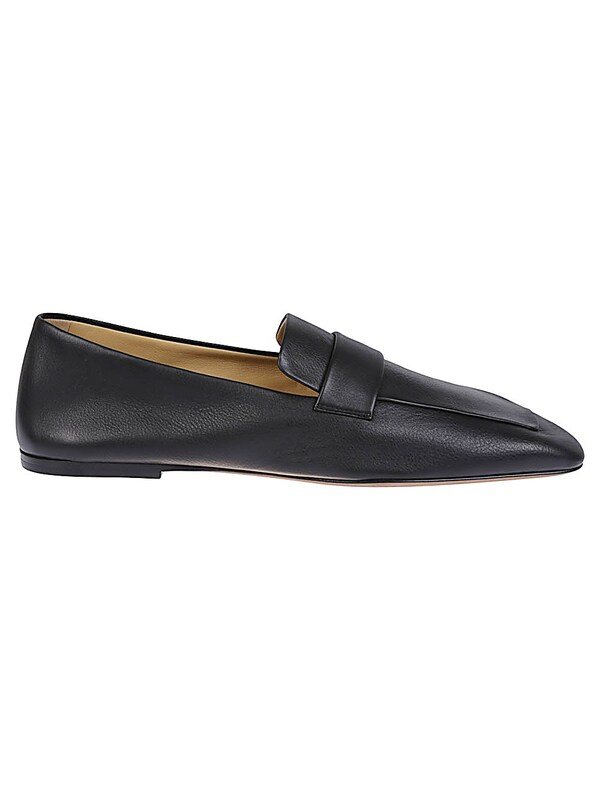  The Row The Row Square Leather Loafers 