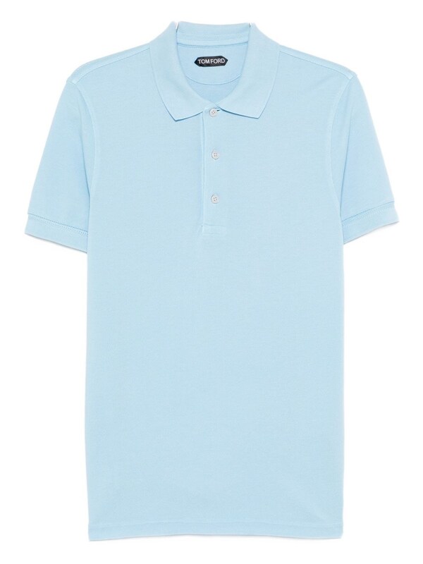  Tom Ford Tom Ford Cotton Blend Polo Shirt 