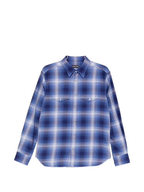  Tom Ford Tom Ford Cotton Checked Shirt 