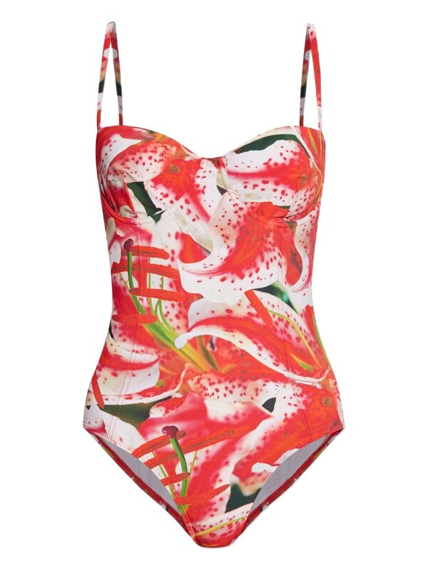  Tory Burch Tory Burch Printed Swimsuit 