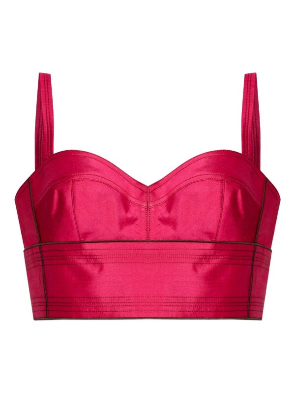  Tory Burch Tory Burch Silk Bra Top 