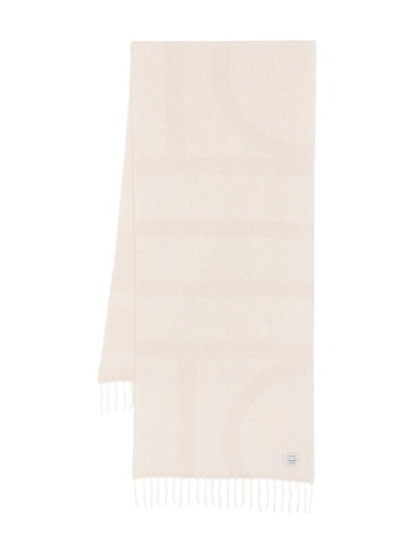  Toteme Toteme Monogram Wool Scarf 
