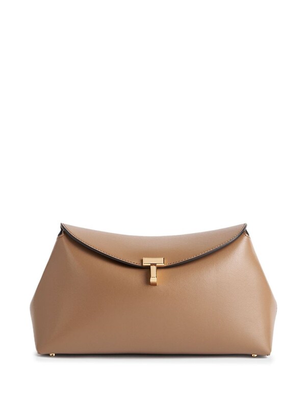  Toteme Toteme T-lock Leather Clutch 