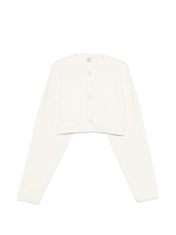  Toteme Toteme Wool Cropped Cardigan 