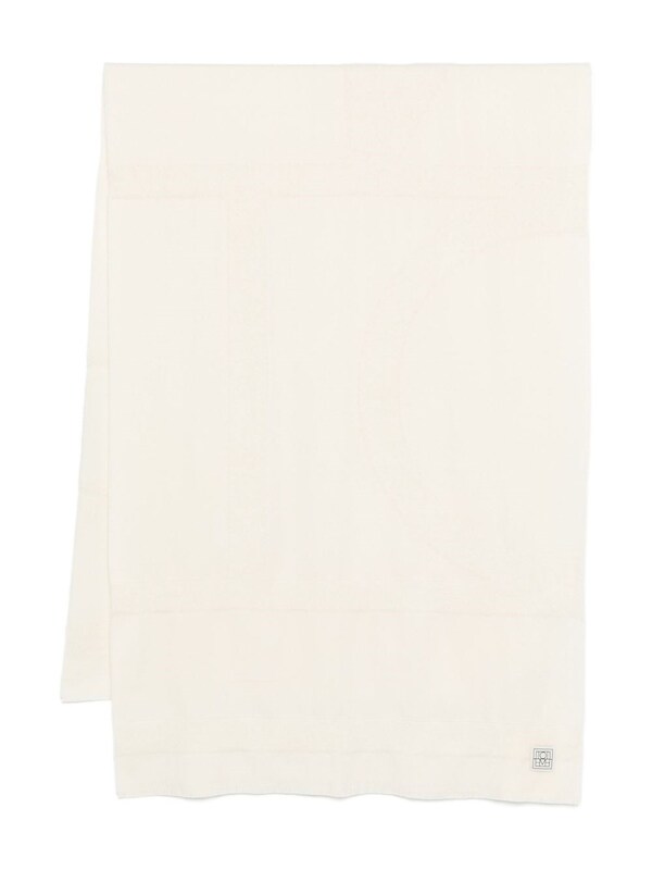  Toteme Toteme Wool Monogram Scarf 