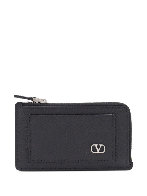  Valentino Garavani Valentino Garavani Leather Coin Purse With Logo 