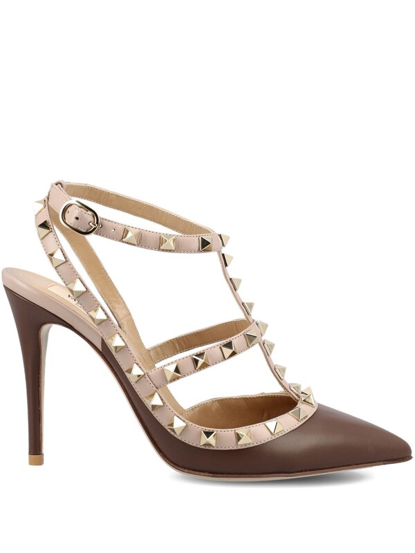  Valentino Garavani Valentino Garavani Rockstud Leather Pumps 