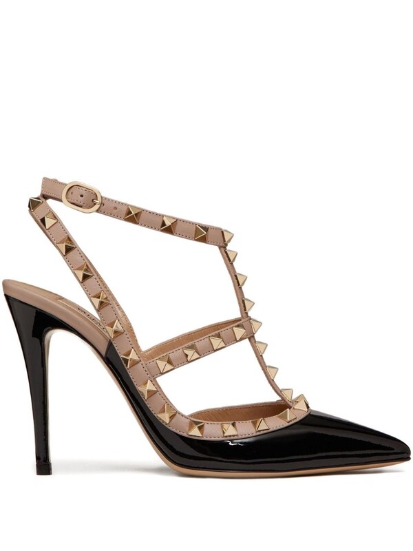  Valentino Garavani Valentino Garavani Rockstud Leather Pumps 