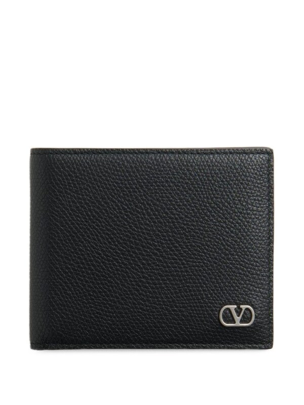  Valentino Garavani Valentino Garavani Vlogo Signature Leather Wallet 