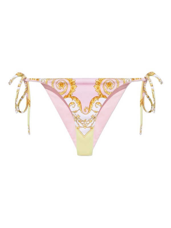  Versace Versace Barocco Print Bikini Bottom 