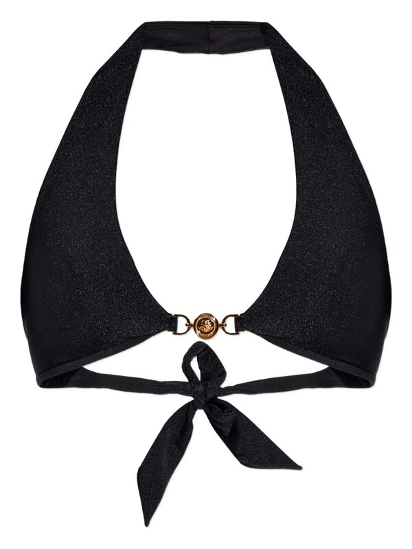 Versace Versace La Medusa Triangle Bikini Top 