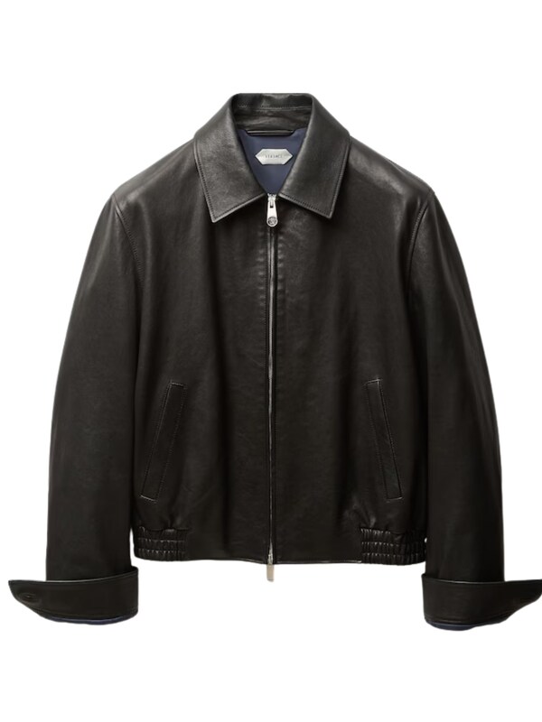  Versace Versace Leather Jacket 
