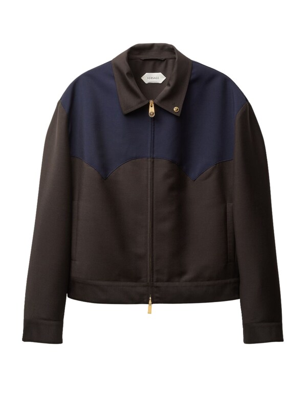  Versace Versace Mohair Wool Blouson 