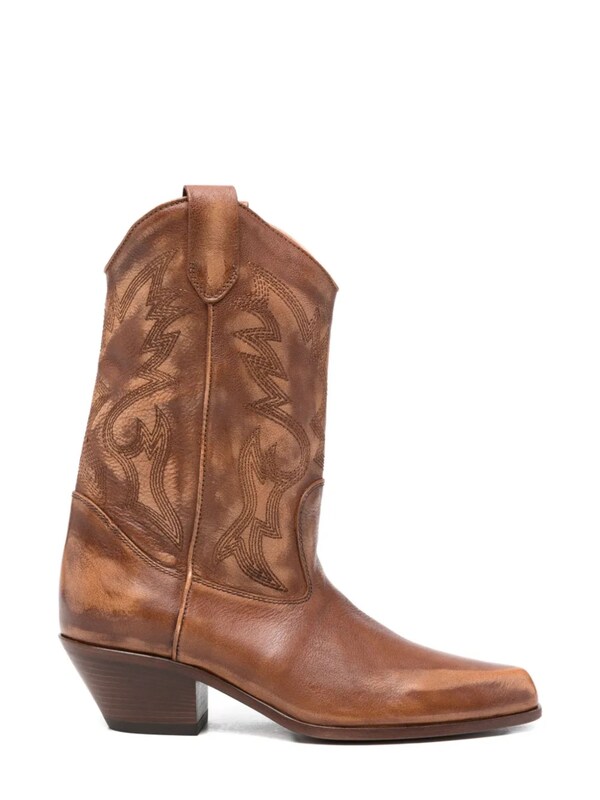  Vic Matie Vic Matie Texan Leather Boot 
