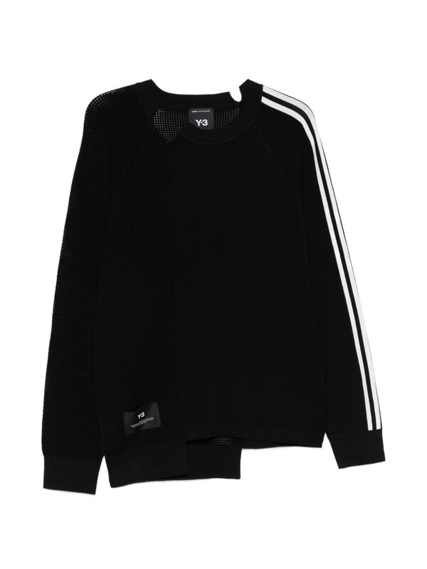  Y-3 Y-3 Logo Cotton Sweatshirt 
