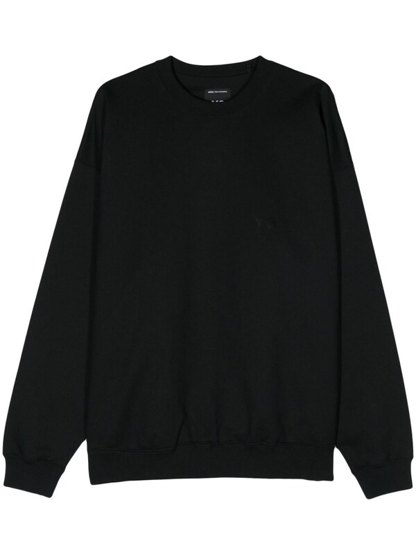 Y-3 Y-3 Logo Cotton Sweatshirt 