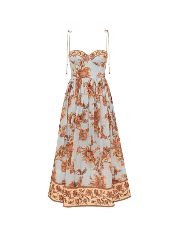  Zimmermann Zimmermann Aster Cotton Midi Dress 