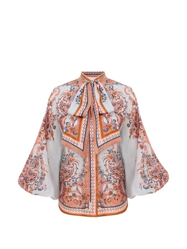  Zimmermann Zimmermann Aster Silk Blouse 