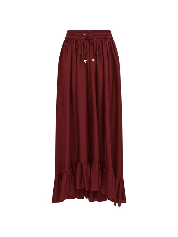  Zimmermann Zimmermann Aster Silk Maxi Skirt 