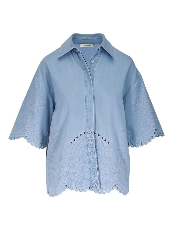  Zimmermann Zimmermann Daylight Denim Shirt 