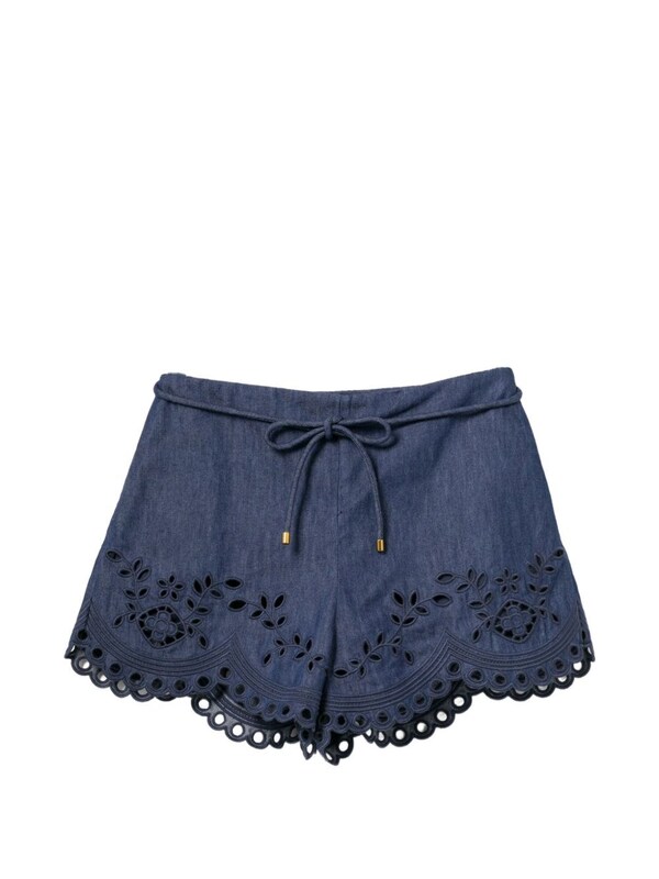  Zimmermann Zimmermann Mahon Denim Shorts 