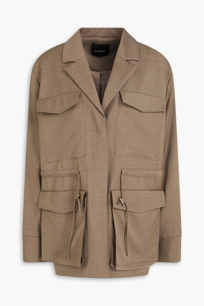  A.emery - Bennett Wool Jacket - Neutral - Uk/au 6 