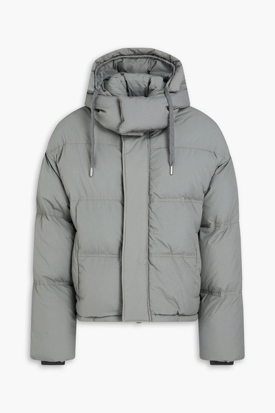  Ami Alexandre Mattiussi - Oversized Quilted Shell Down Jacket - Gray - L 